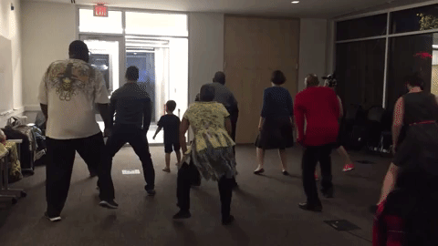 Thriller Dance Practice Session GIF