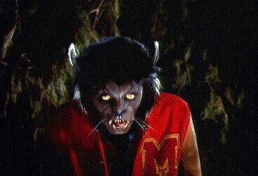 Thriller Lady Screaming GIF