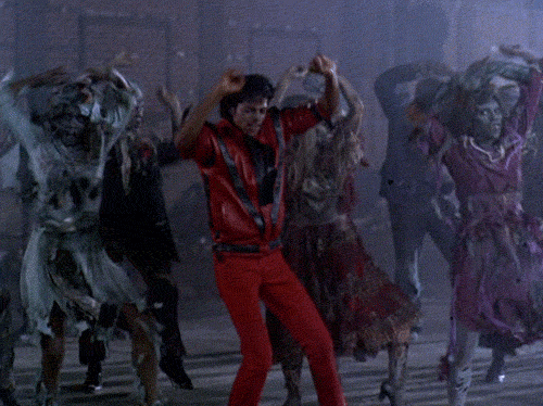 Thriller Michael Jackson Dancing GIF