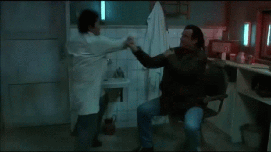 Thrilling Steven Seagal Fight GIF