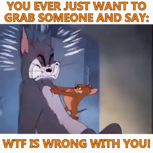 Throat Punch Tom And Jerry GIF