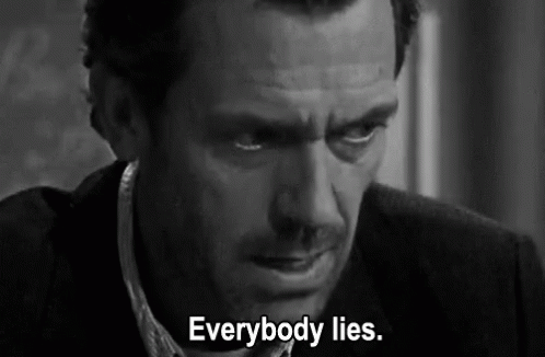 Throne Of Lies Hugh Laurie Everybody Lies GIF