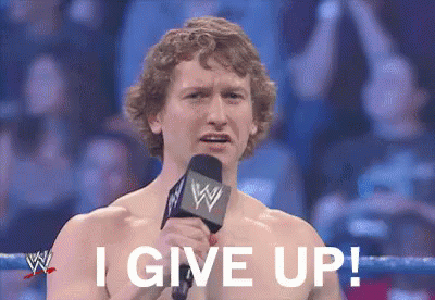 Throw In The Towel Jobber Giving Up GIF