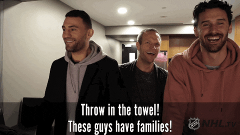 Throw In The Towel Paul Bissonnette GIF