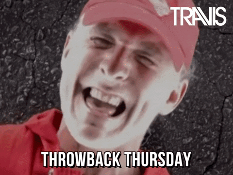 Throwback Thursday Fran Healy Laugh GIF