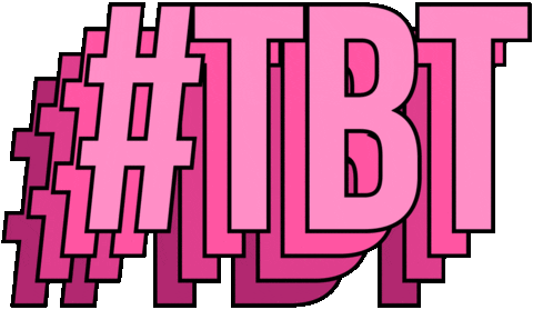 Throwback Thursday Pink Hashtag Tbt GIF