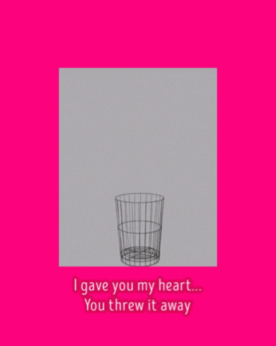Throwing Away Heart Heartbreak GIF