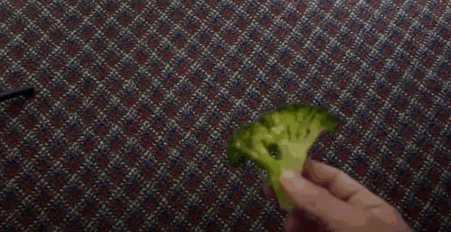 Throwing Broccoli GIF