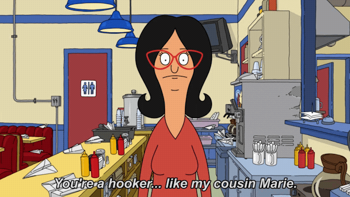 Throwing Papers Bob Belcher GIF