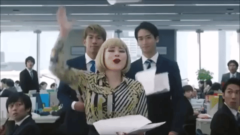 Throwing Papers Over It Comedy GIF