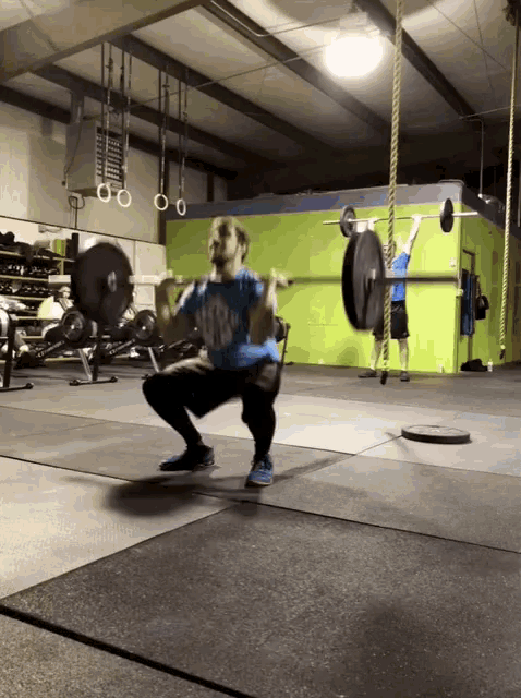 Thrusters Workout Gif GIF