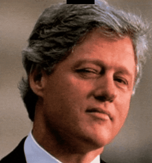 Thug Life Bill Clinton Balloons GIF