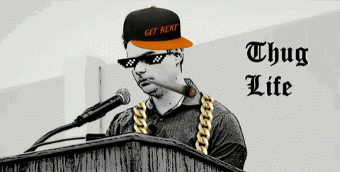 Thug Life Speech GIF