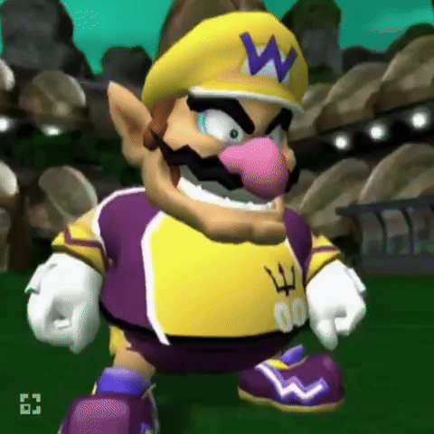 Thug Shaker Super Mario Wario GIF