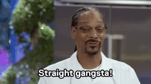 Thug Snoop Dogg Straight Gangsta GIF