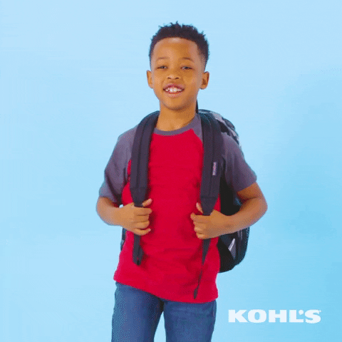 Thumb Up Back To School GIF