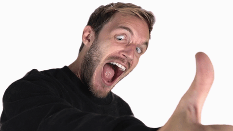 Thumb Up Crazy Loop GIF