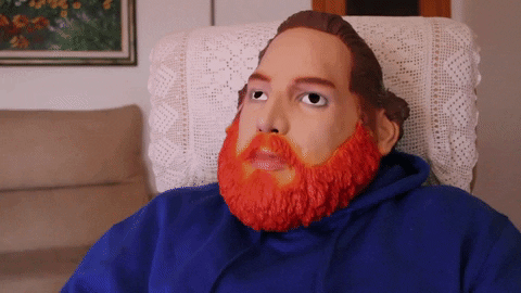 Thumb Up Funny Mask GIF