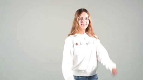 Thumb Up Teen Girl GIF