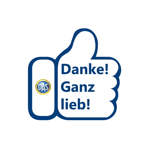 Thumbs Up Danke Ganz Lieb