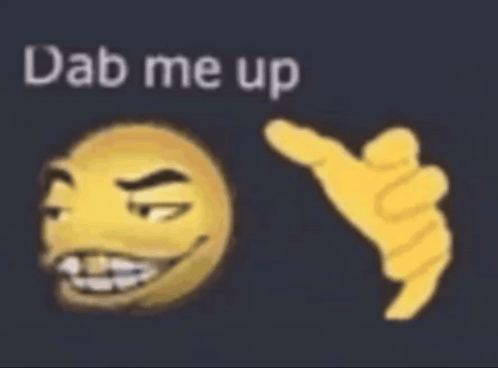 Thumbs Up Emoji and Smiley Face Saying Ight