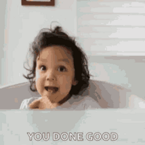 Thumbs Up Kid You Done Good GIF