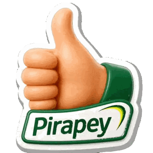 Thumbs Up Pirapey Sticker