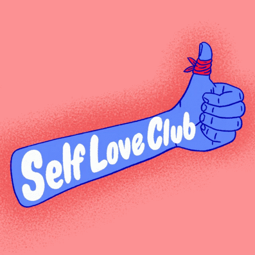 Thumbs Up Self Love Club GIF