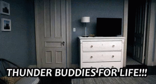 Thunder Buddies For Life GIF