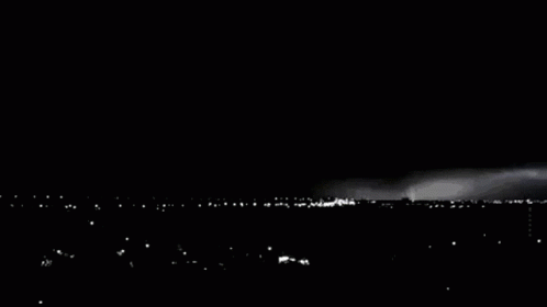 Thunder Lightning In The Night GIF