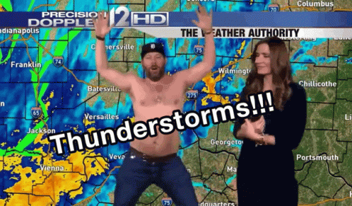 Thunder Storm Weather GIF