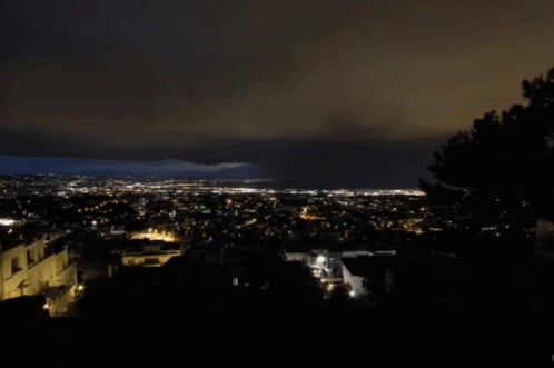 Thunder Lightning At Antirrio Birdge GIF