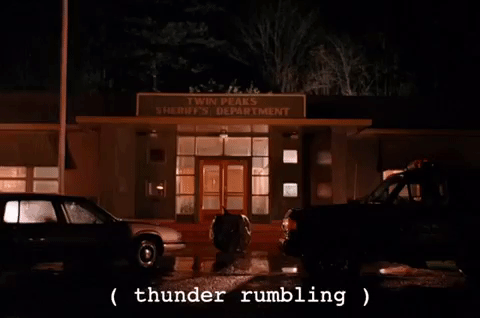 Thunder Rumbling In The Town GIF