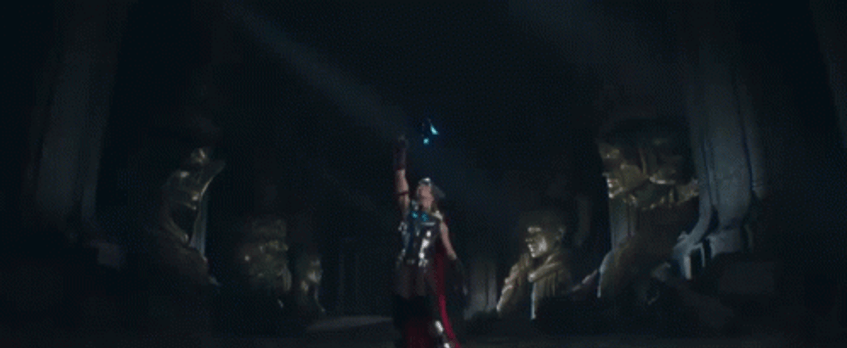 Thunder Thor Hammer GIF