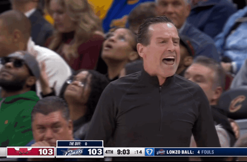 Thunder vs Cavaliers Basketball Game