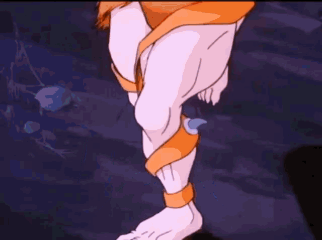 Thundercats Lion-o Chasing To Pyramid GIF