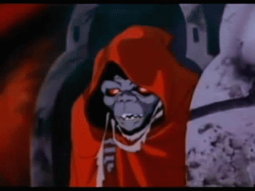 Thundercats Villain Mumm-ra Hide GIF