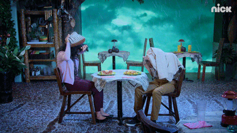 All That Dining During Thunderstorm Scene GIF