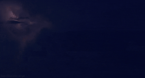 Raging Lightning During Thunderstorm GIF