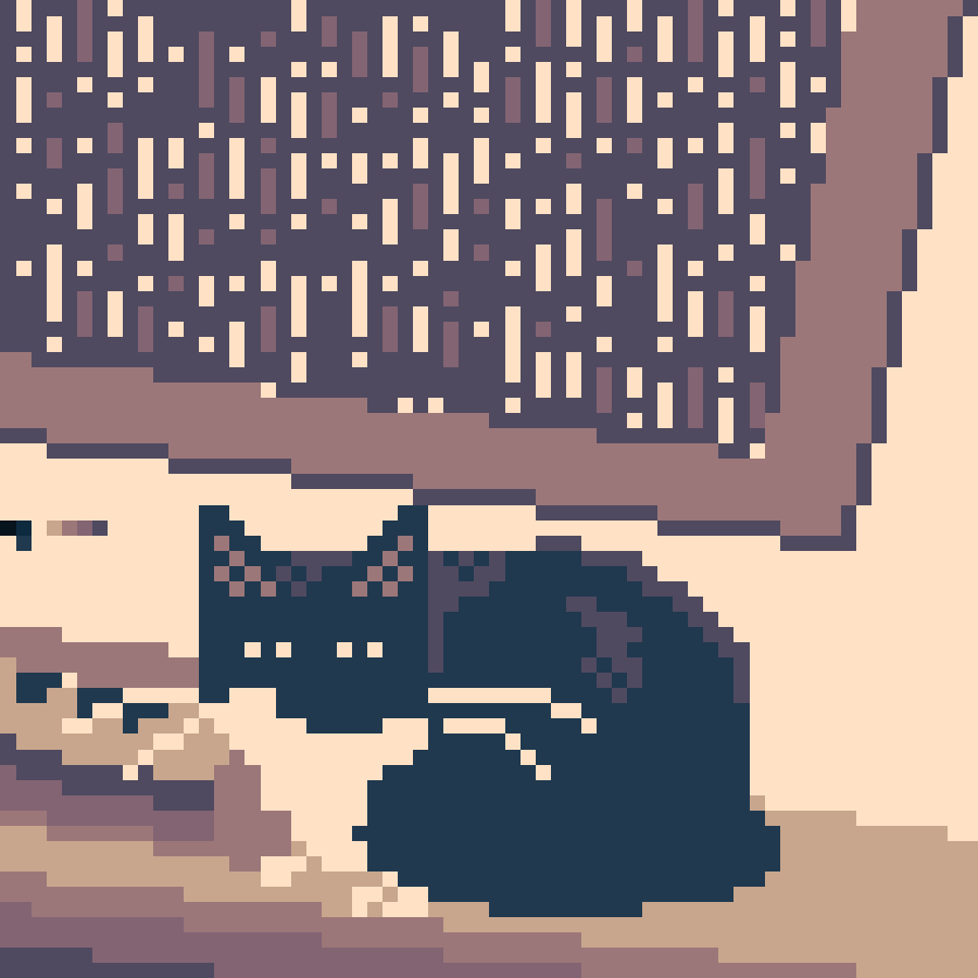 Cat Beside Window On Thunderstorm GIF