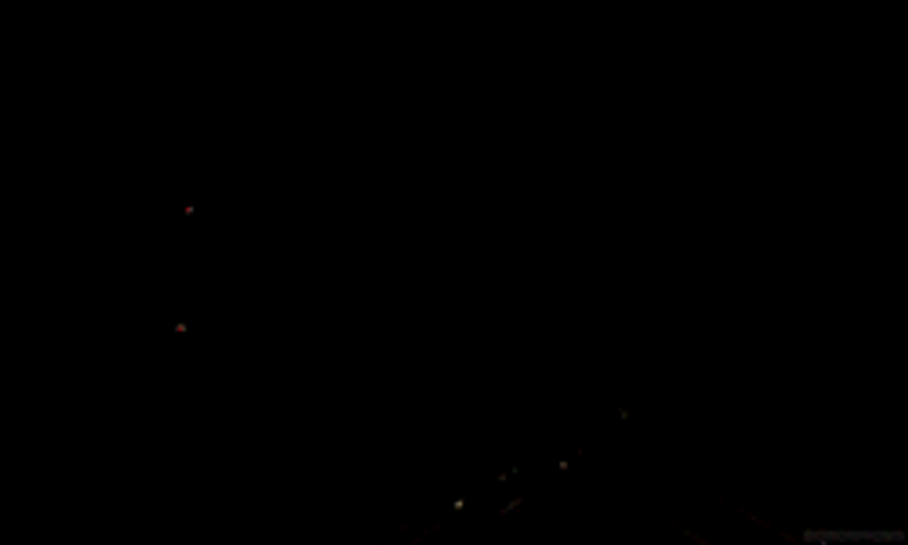 Thunderstorm While Driving On Road GIF