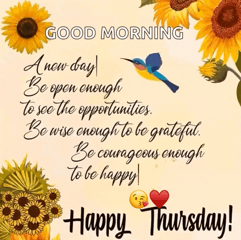 Thursday Morning Gif GIF