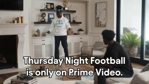 Thursday Night Football On Prime Video GIF