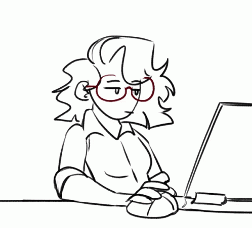 Thursday Work Meme Animated Girl GIF