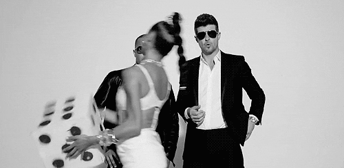 Ti Featured In Robin Thicke's Blurred Lines GIF