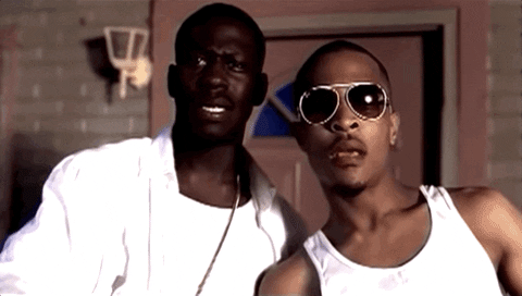 Ti Music Video Rap In White Undershirt GIF