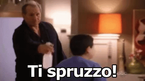 Ti Spruzzo Spray Bottle GIF