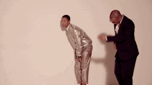 Ti With Robin And Will Pharell Dancing GIF