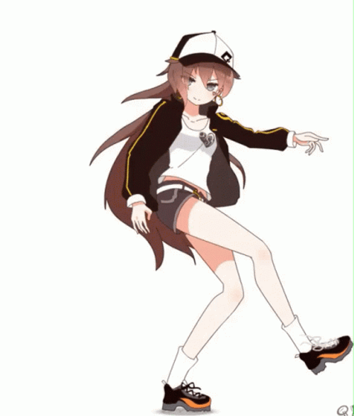 Tian Ling Anime Girl Dancing GIF