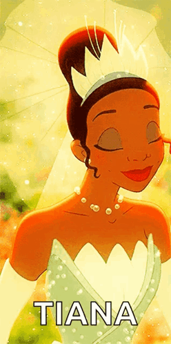 Tiana Wedding Dress Princess And The Frog GIF